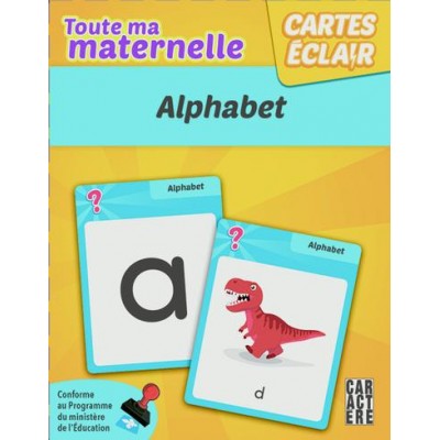 Cartes éclair - Maternelle - Alphabet